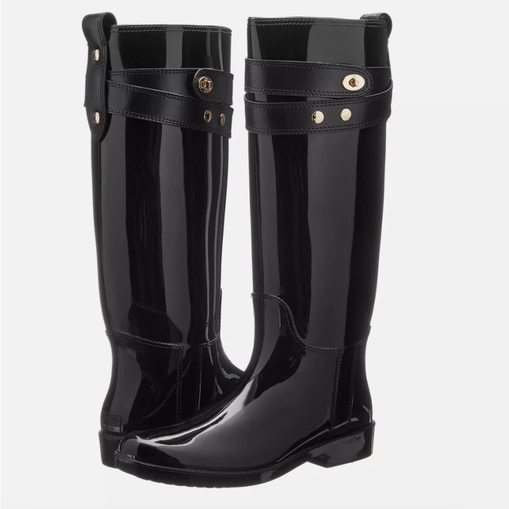 Coach Tall Rain Boots